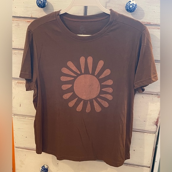 Cinnamon Sun Boxy Tee - Picture 4 of 6